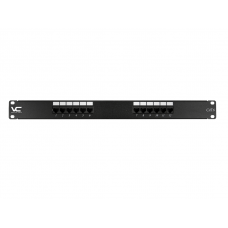 CAT6 Patch Panel 12 Port RJ45 High Speed Network 110-IDC