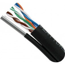 CAT6 Outdoor Rated Cable With Messenger