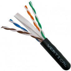 CAT6 CMX Outdoor Rated Cable 23AWG Solid-Bare-Copper 1000 Ft