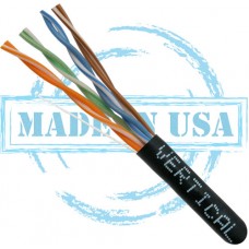 Cat6 CMP Plenum 550 MHz 23AWG UTP 1000 Ft