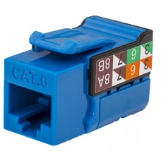 CAT6 90 8X8 Keystone Jack