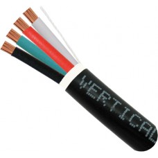 16/4 Audio Direct Burial 65St 500 Ft Black Pull Box
