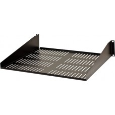 1U Vented Shelf Single Side