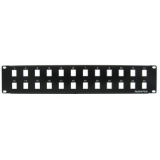 24 Port 2U Blank Patch Panel