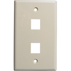 2-Port-Wall Plate Fits 300 Series