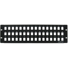 48 Port Blank Patch Panel 3U