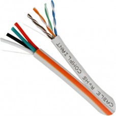 Bundled Cable 1X CAT5E And 1X 16AWG/4 - 500 Ft