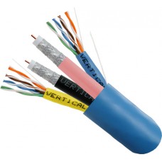 Bundled Cable 2X RG6U (CCS) And 2X CAT5E - 500 Ft