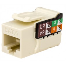 CAT6 90 8X8 Keystone Jack