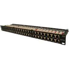 CAT6A 48 Port Shielded Patch Panel