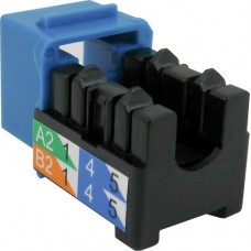 CAT6A 90° 8X8 Keystone Jack