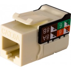 CAT6A 90 8X8 Keystone Jack