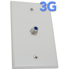 F81 Nickel Wall Plate 3G