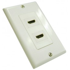 HDMI Wall Plates - 2 Port 180