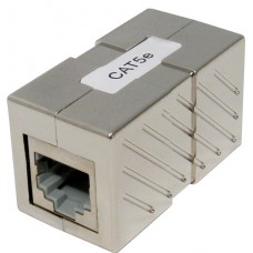 RJ45 CAT5E Inline Coupler Shielded