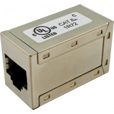 RJ45 CAT6A Inline Coupler Shielded